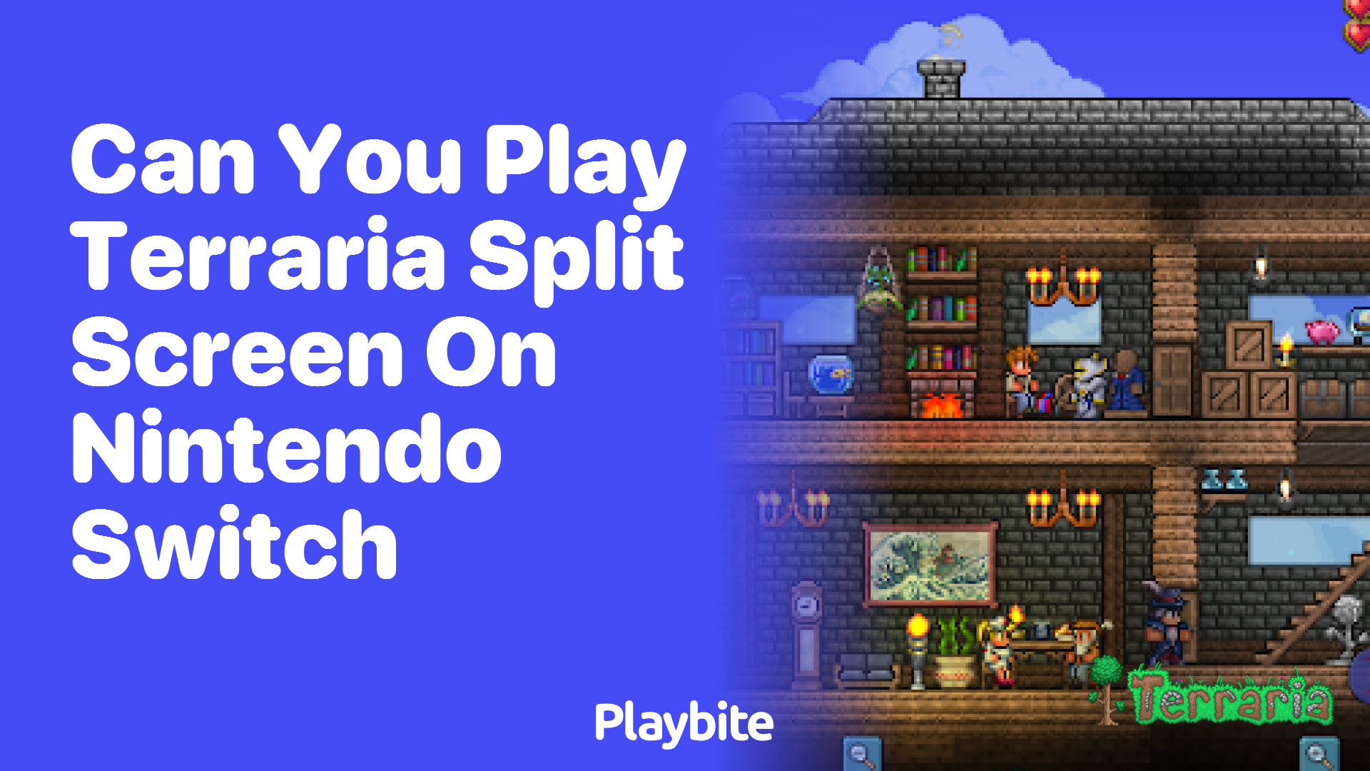 Can You Play Terraria Split Screen on Nintendo Switch? - Playbite