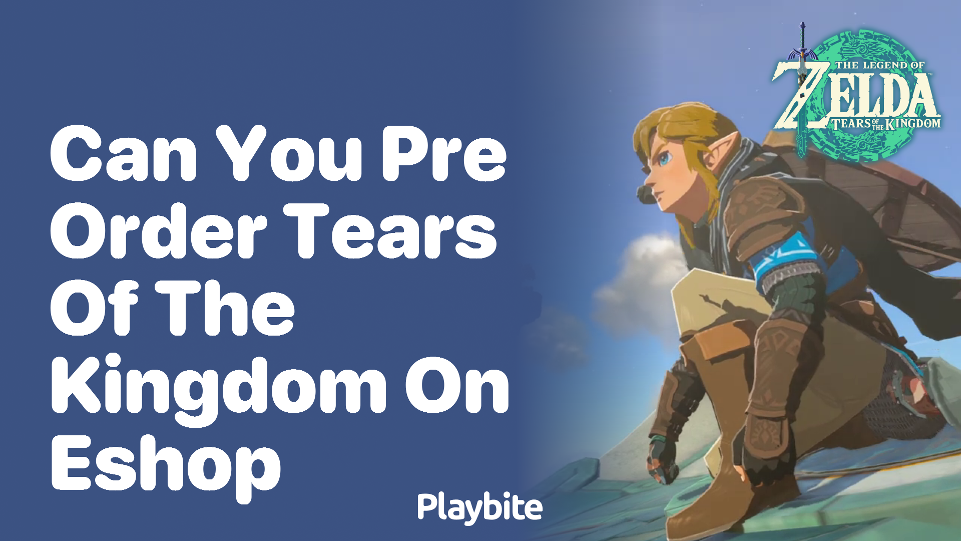 Can You Pre-Order Tears of the Kingdom on eShop?