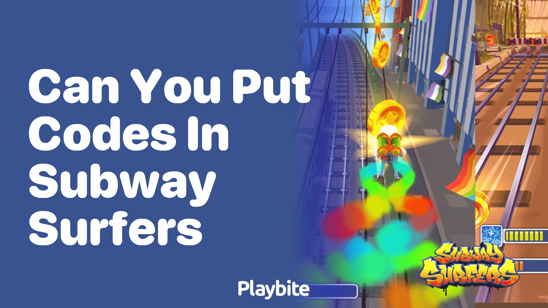 Can You Put Codes in Subway Surfers?