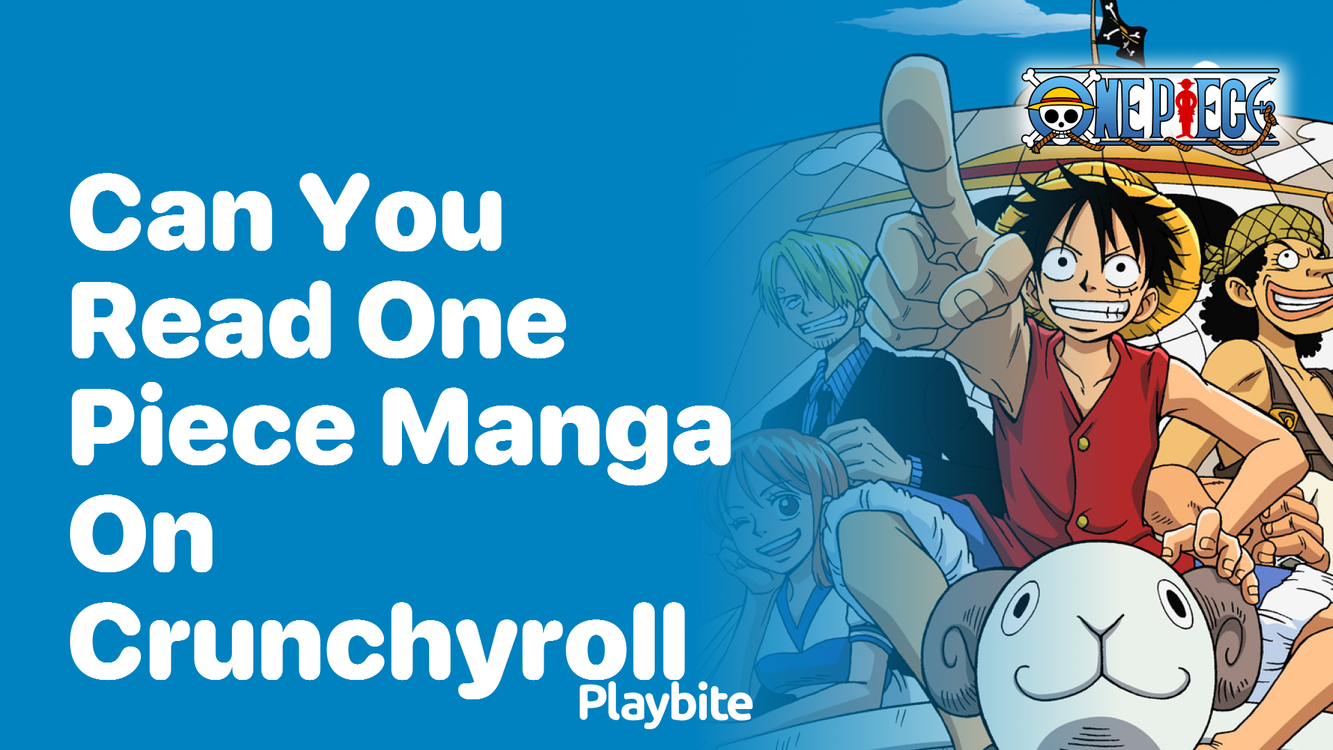 Can You Read One Piece Manga on Crunchyroll?