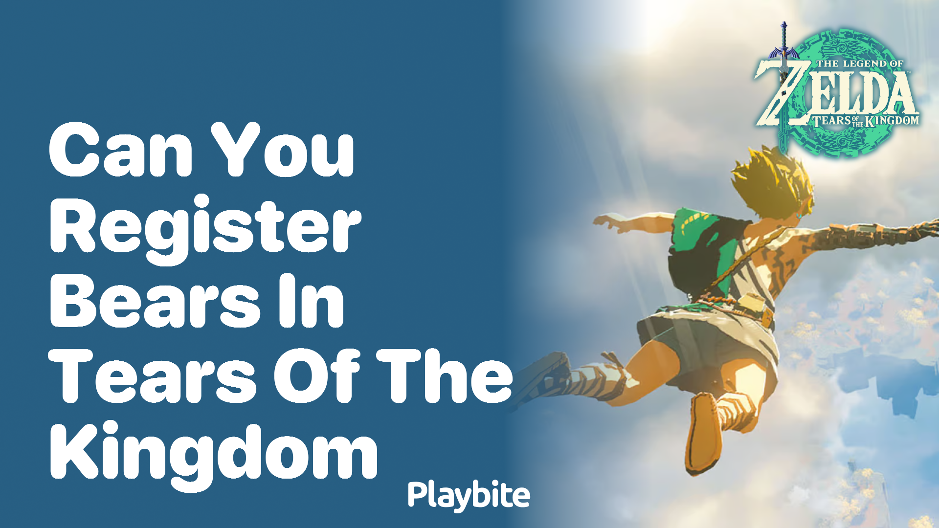 Can You Register Bears in Tears of the Kingdom?