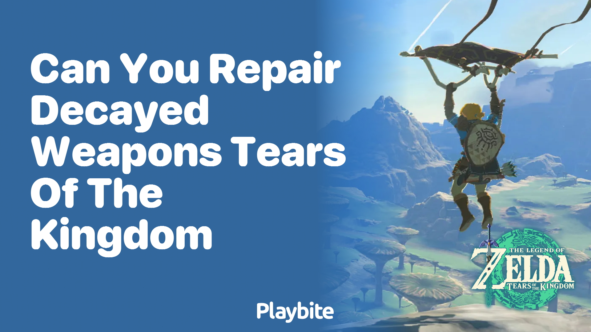 Can You Repair Decayed Weapons in Tears of the Kingdom?