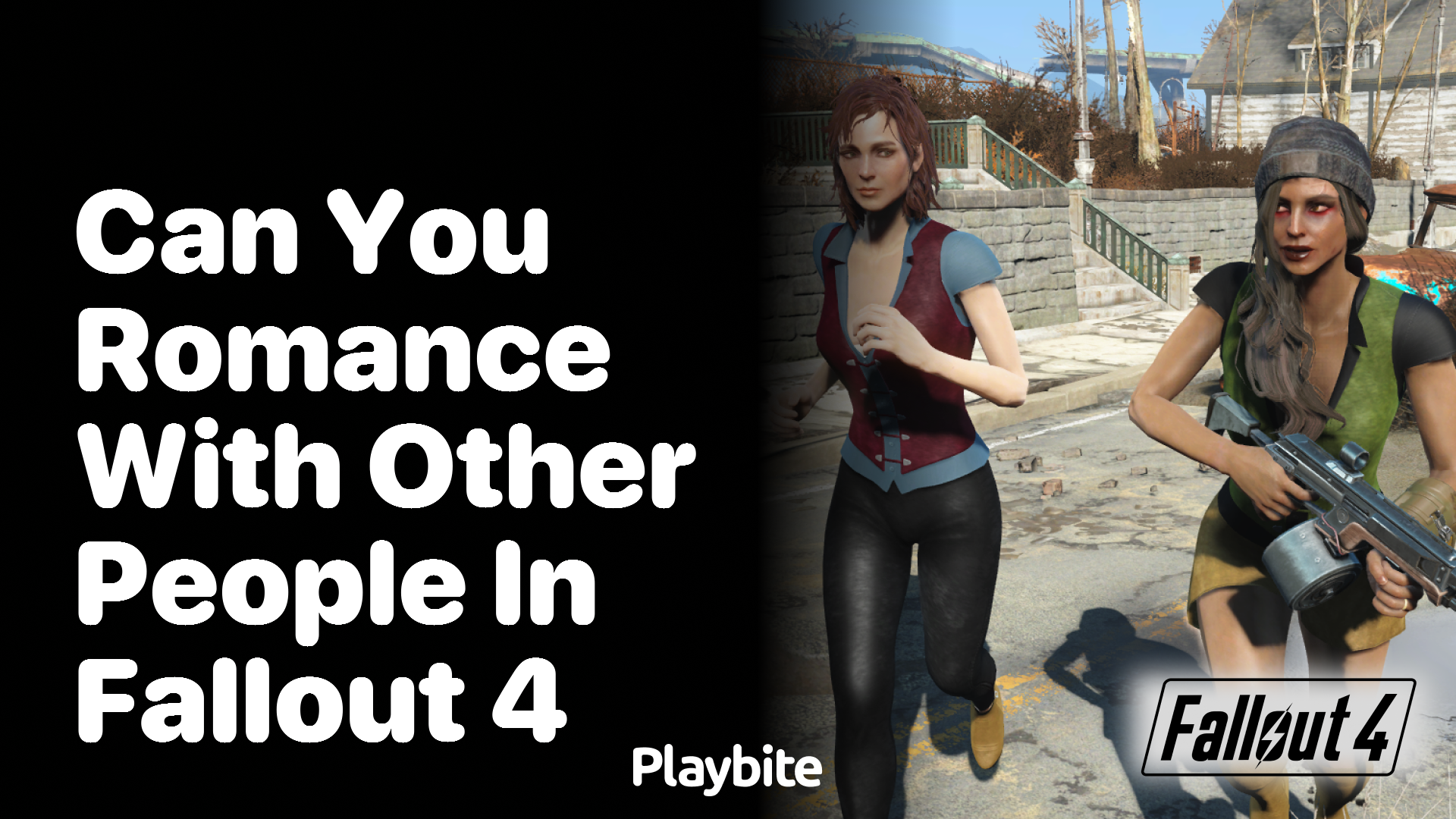 Can you romance with other people in Fallout 4?