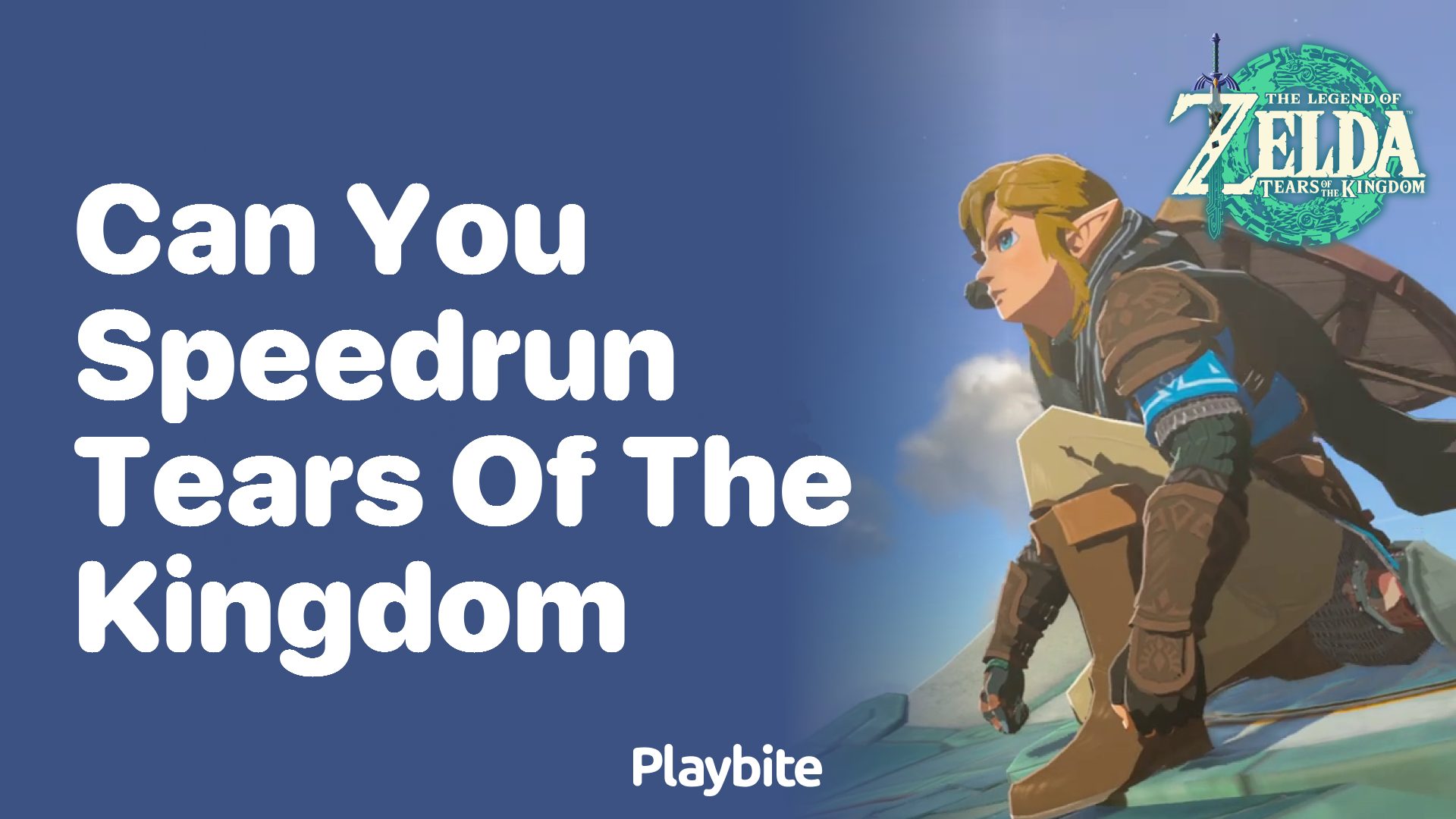 Can You Speedrun Tears of the Kingdom?