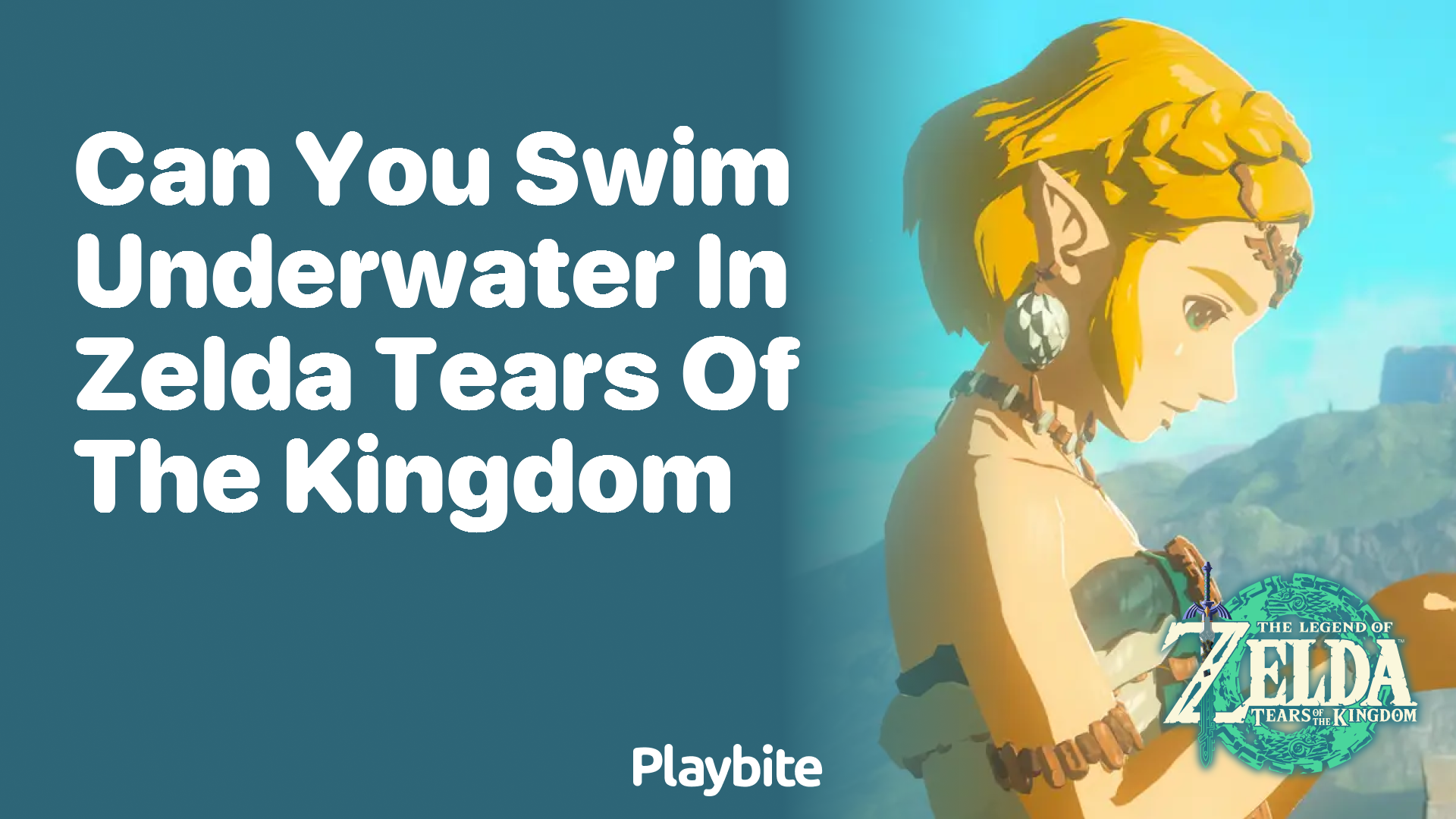 Can You Swim Underwater in Zelda: Tears of the Kingdom?