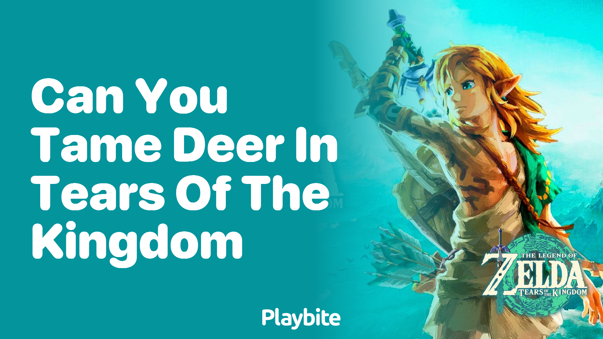 Can You Tame Deer in Tears of the Kingdom?