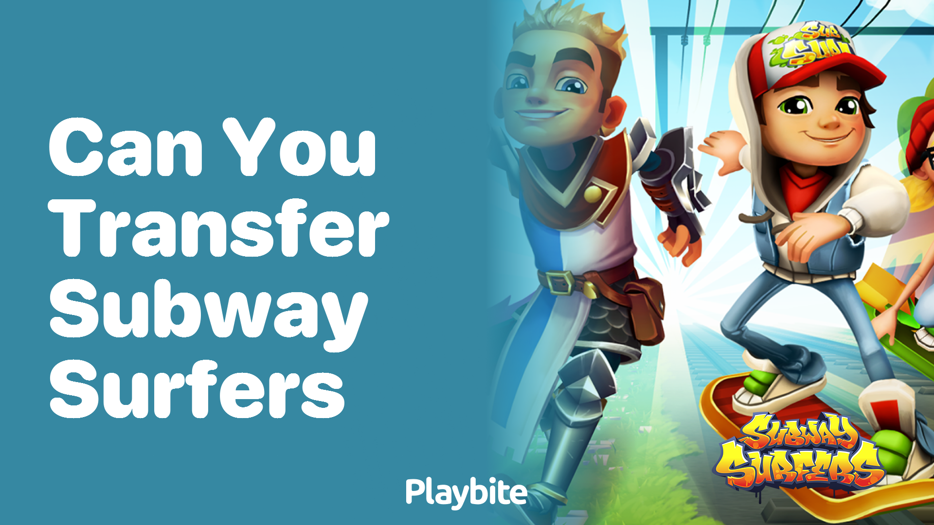 Can you transfer Subway Surfers data between devices?