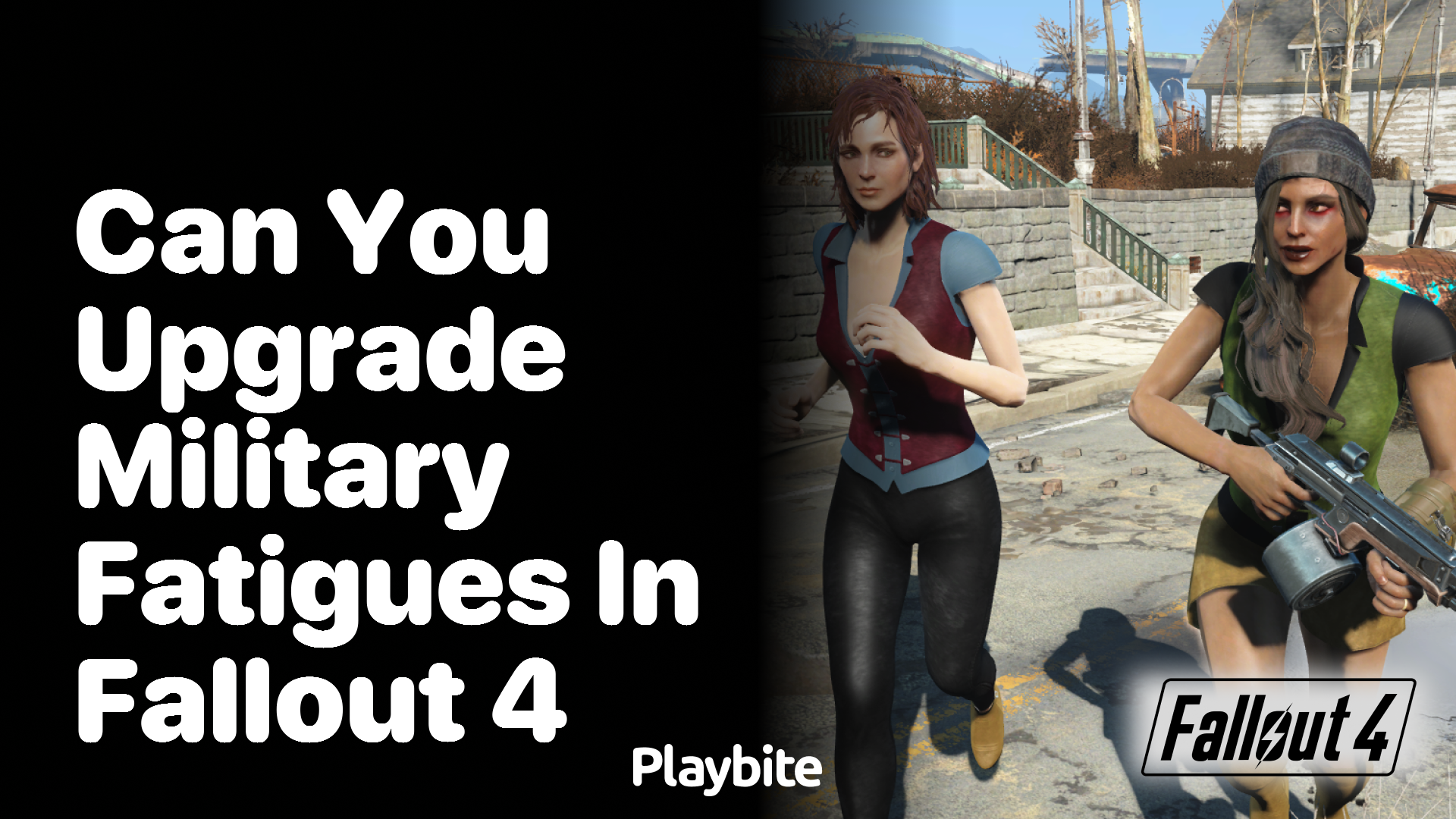 Can You Upgrade Military Fatigues in Fallout 4?