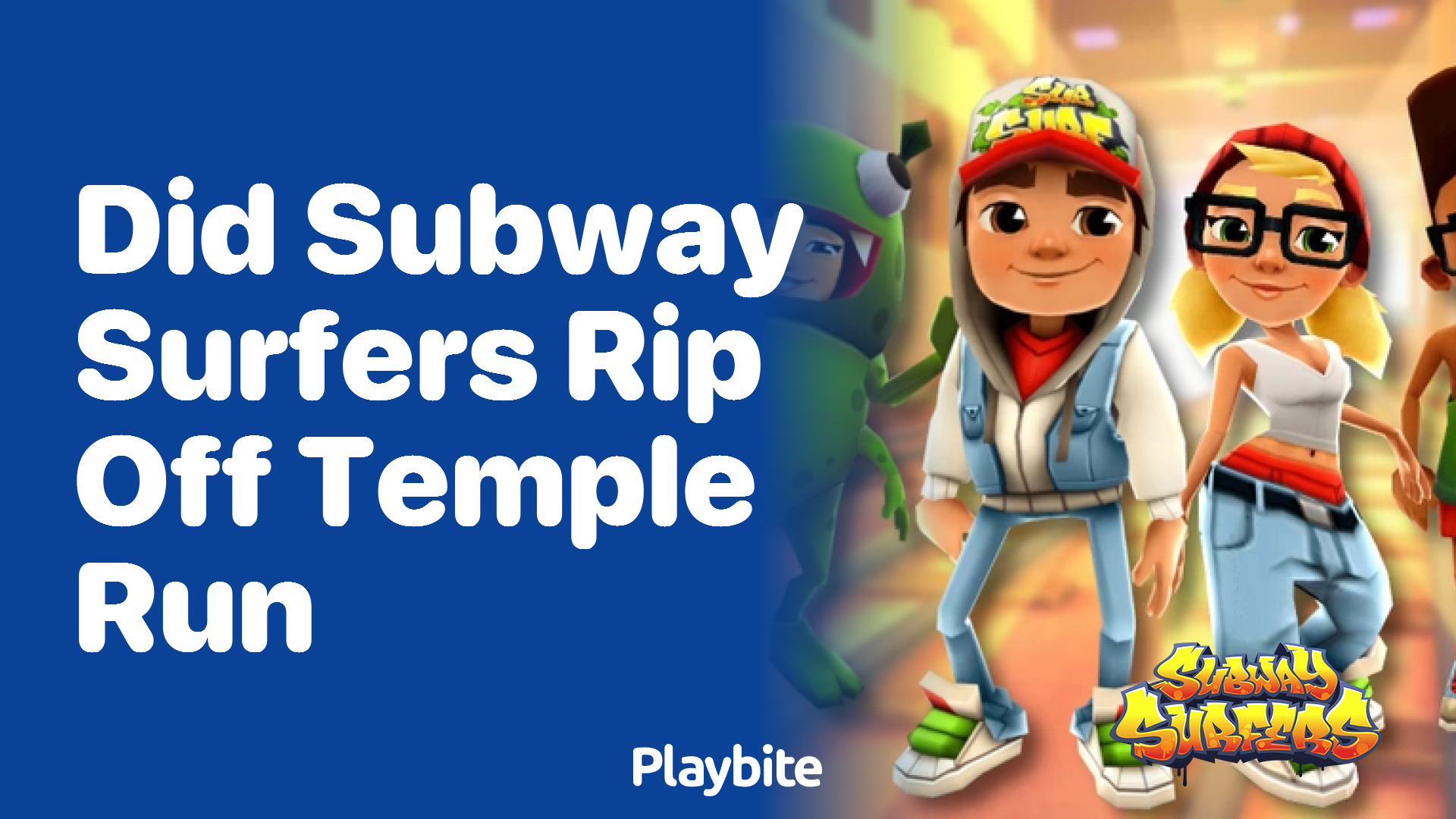 Did Subway Surfers Rip Off Temple Run?