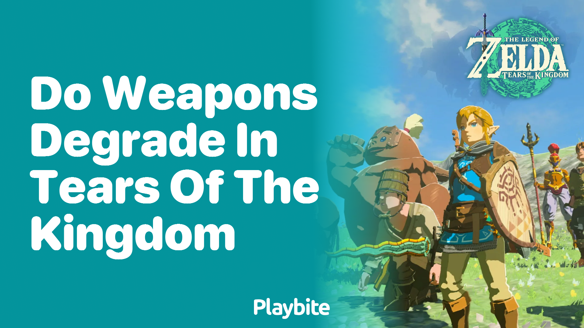 Do Weapons Degrade in Tears of the Kingdom?