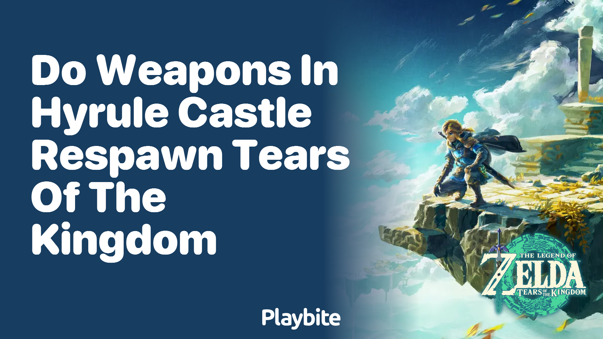 Do Weapons in Hyrule Castle Respawn in Tears of the Kingdom?