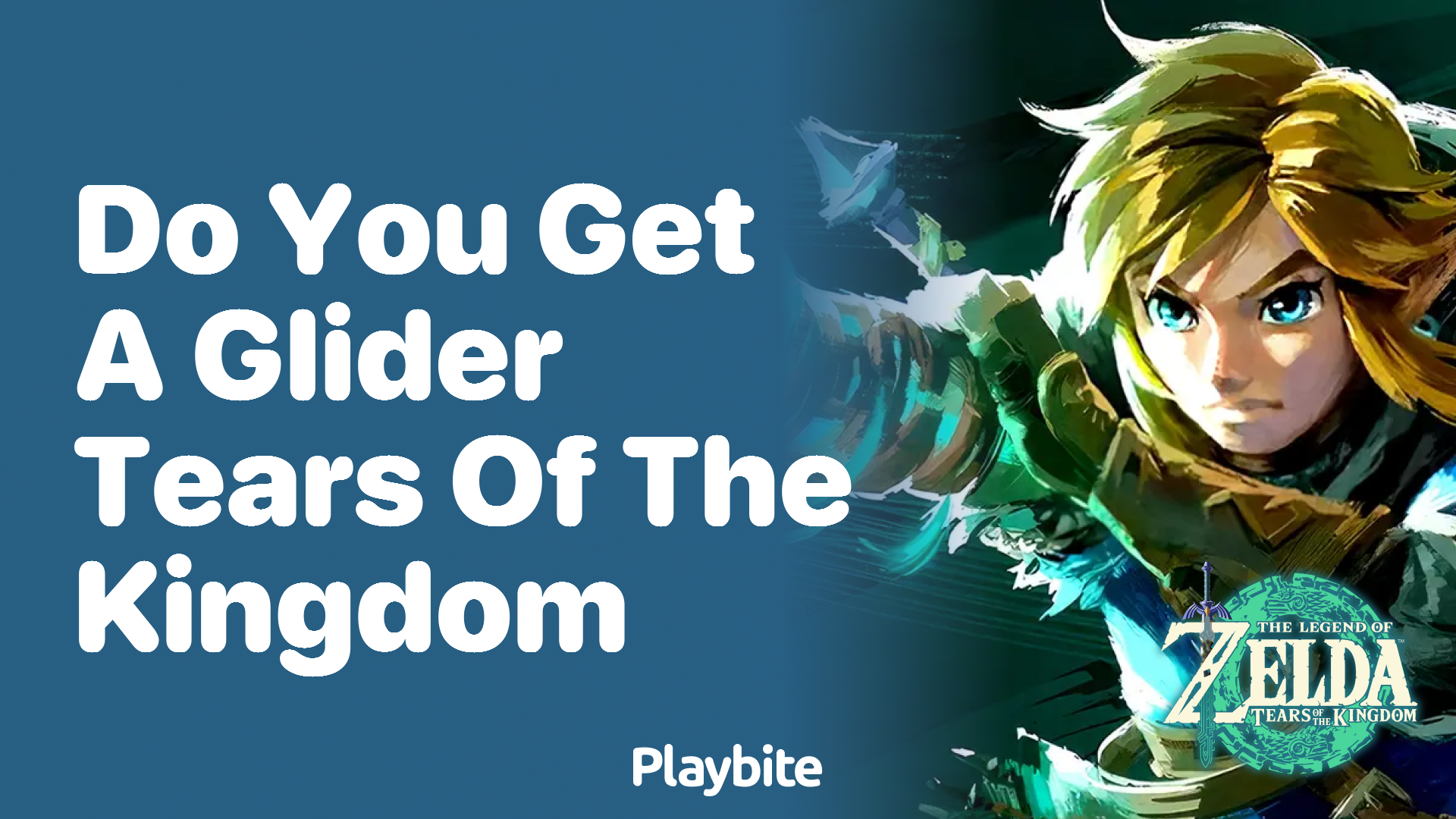 Do You Get a Glider in Tears of the Kingdom?