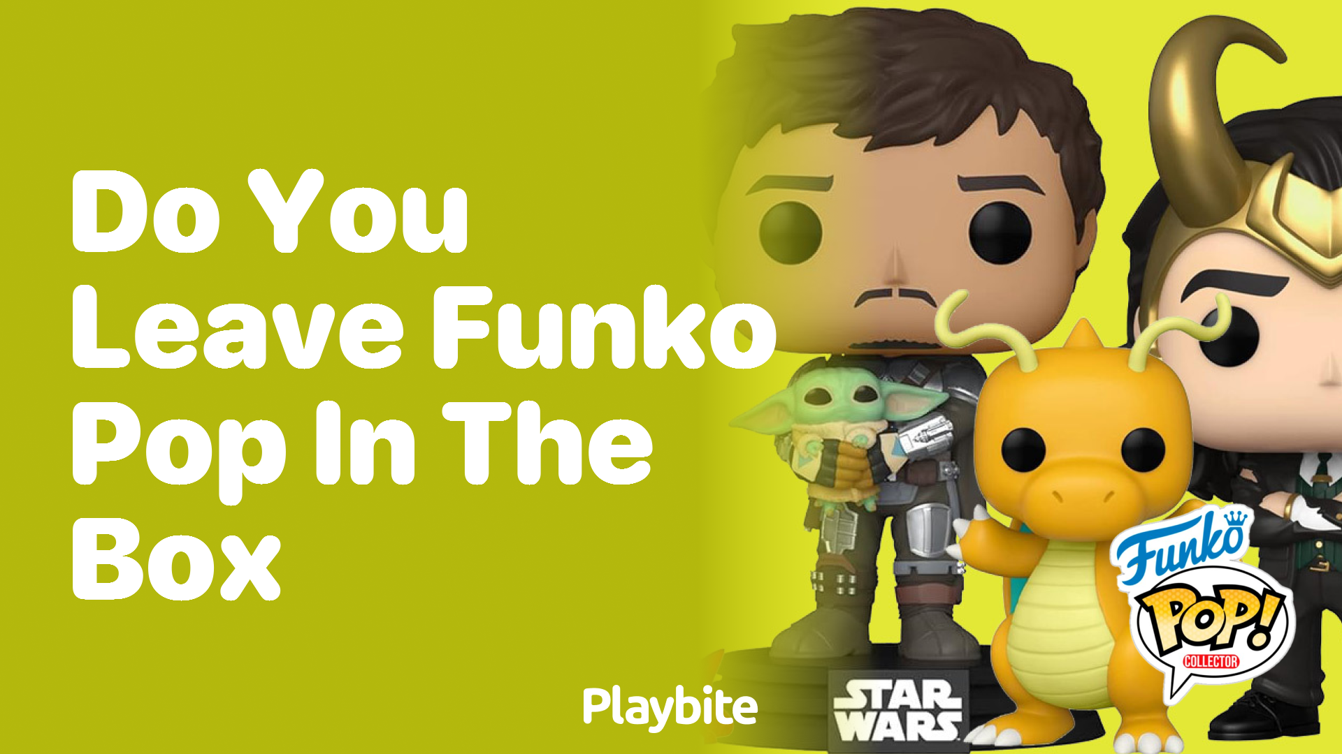 Do you leave Funko Pop in the box?