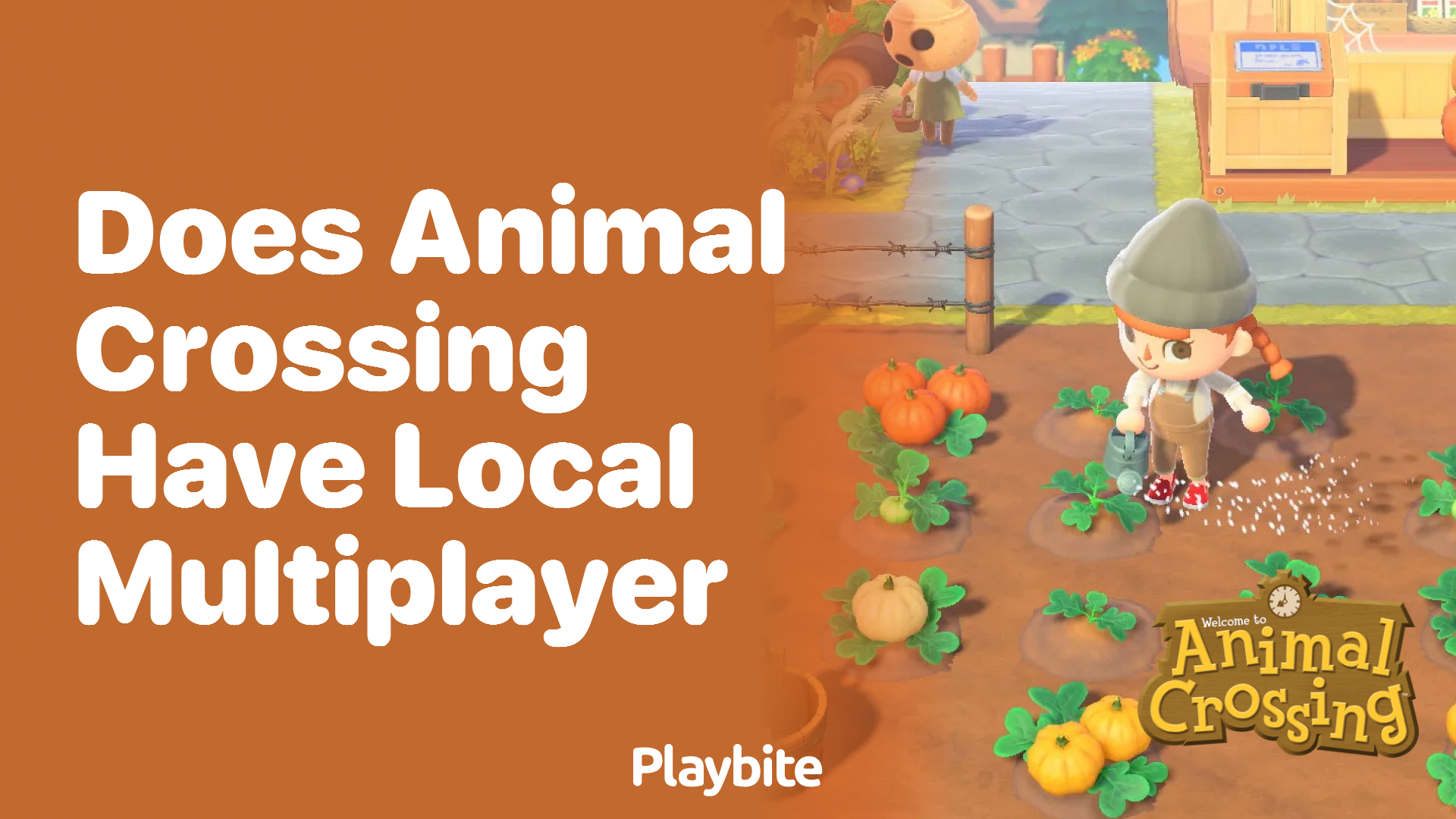 Does Animal Crossing support local multiplayer?