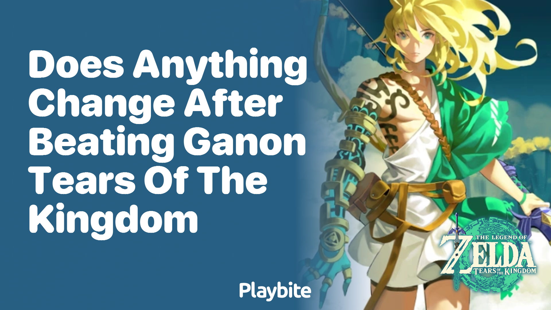 Does Anything Change After Beating Ganon in Tears of the Kingdom?