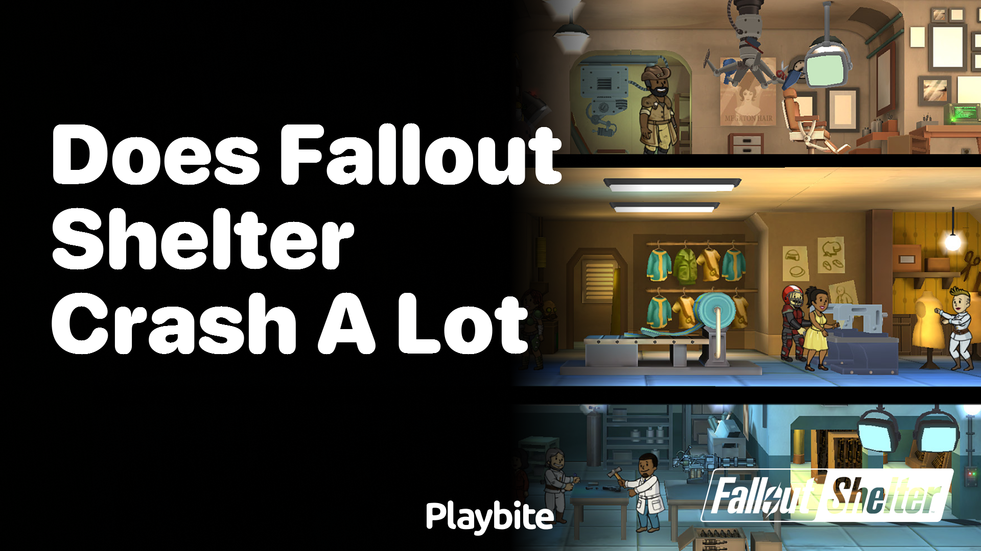 Does Fallout Shelter crash a lot?