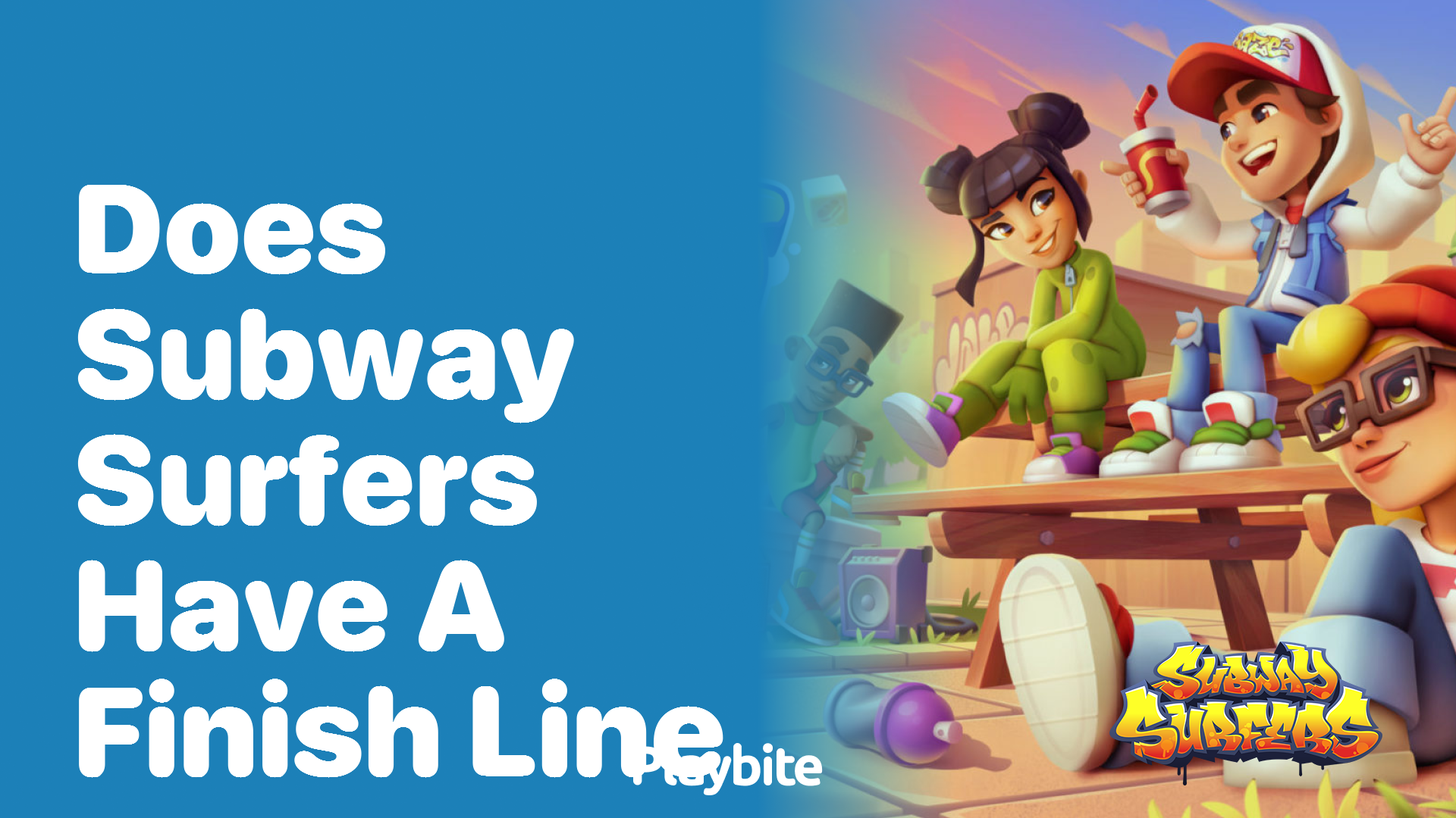 Does Subway Surfers have a finish line?