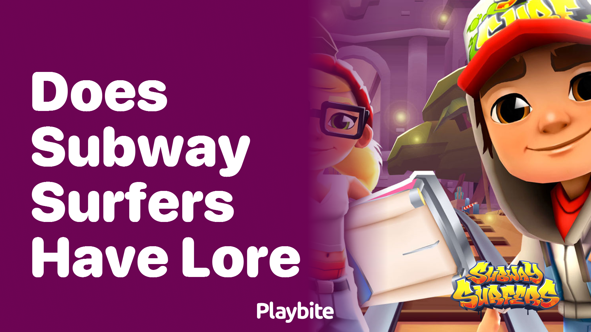 Does Subway Surfers have lore?