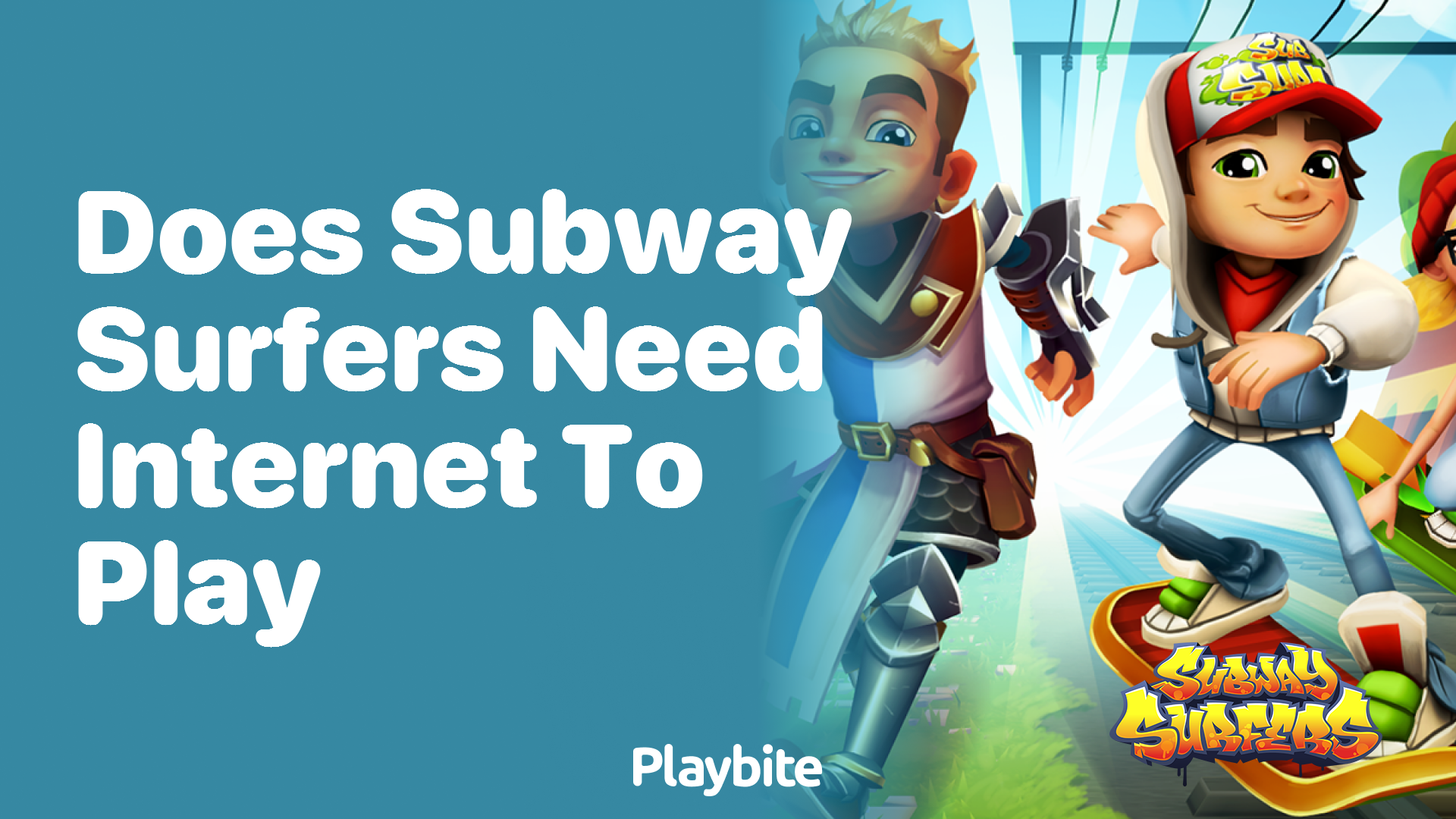 Does Subway Surfers need internet to play?