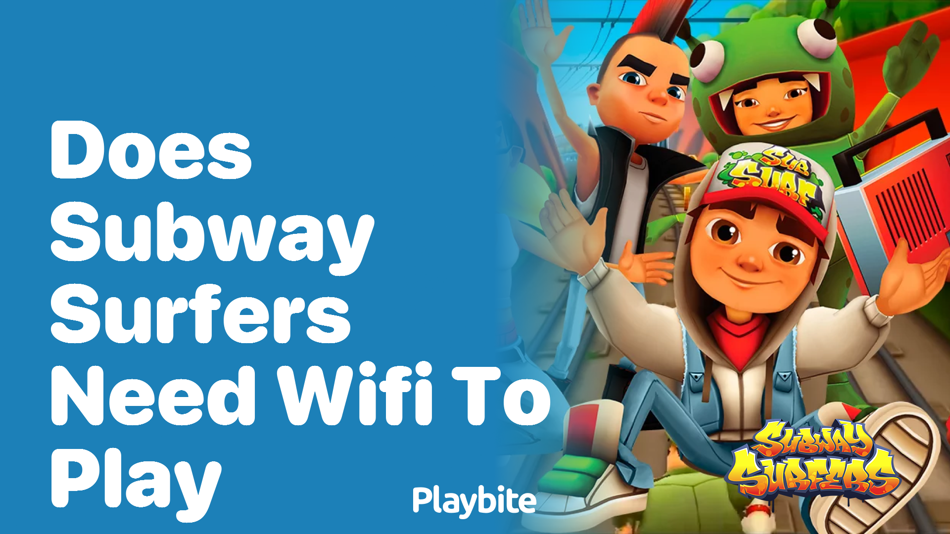 Does Subway Surfers Need WiFi to Play?