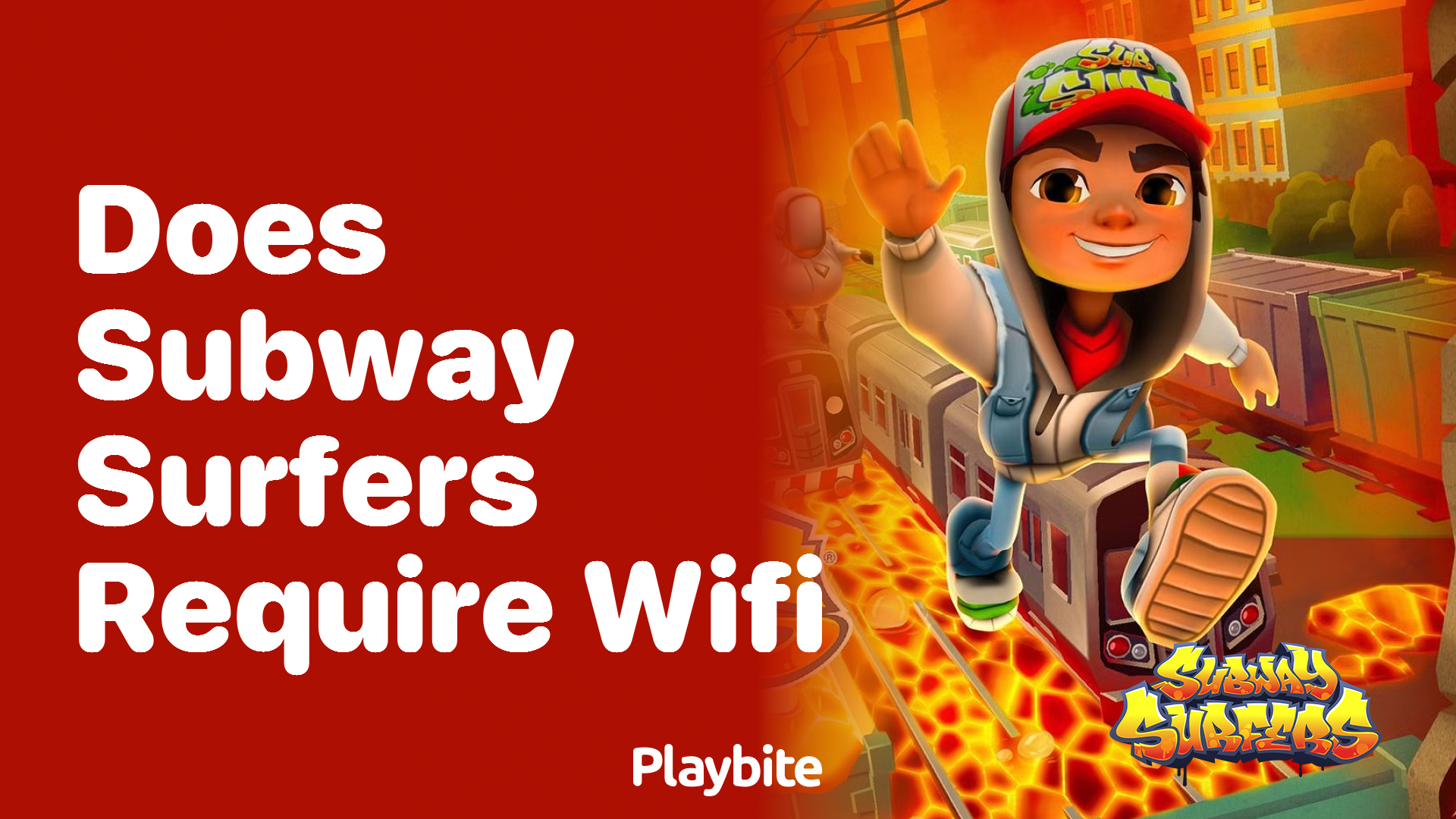 Does Subway Surfers require WiFi?