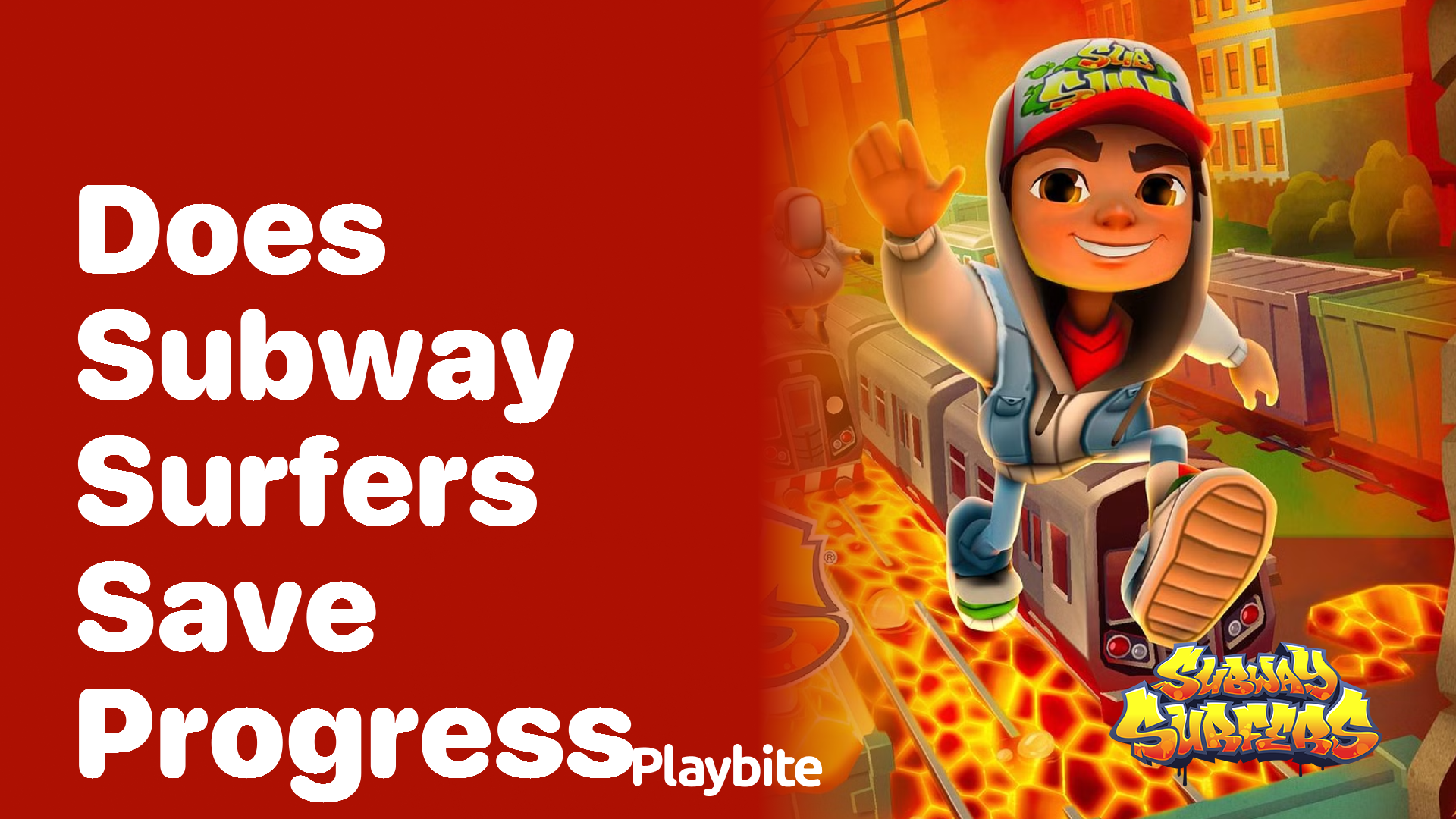 Does Subway Surfers save progress?