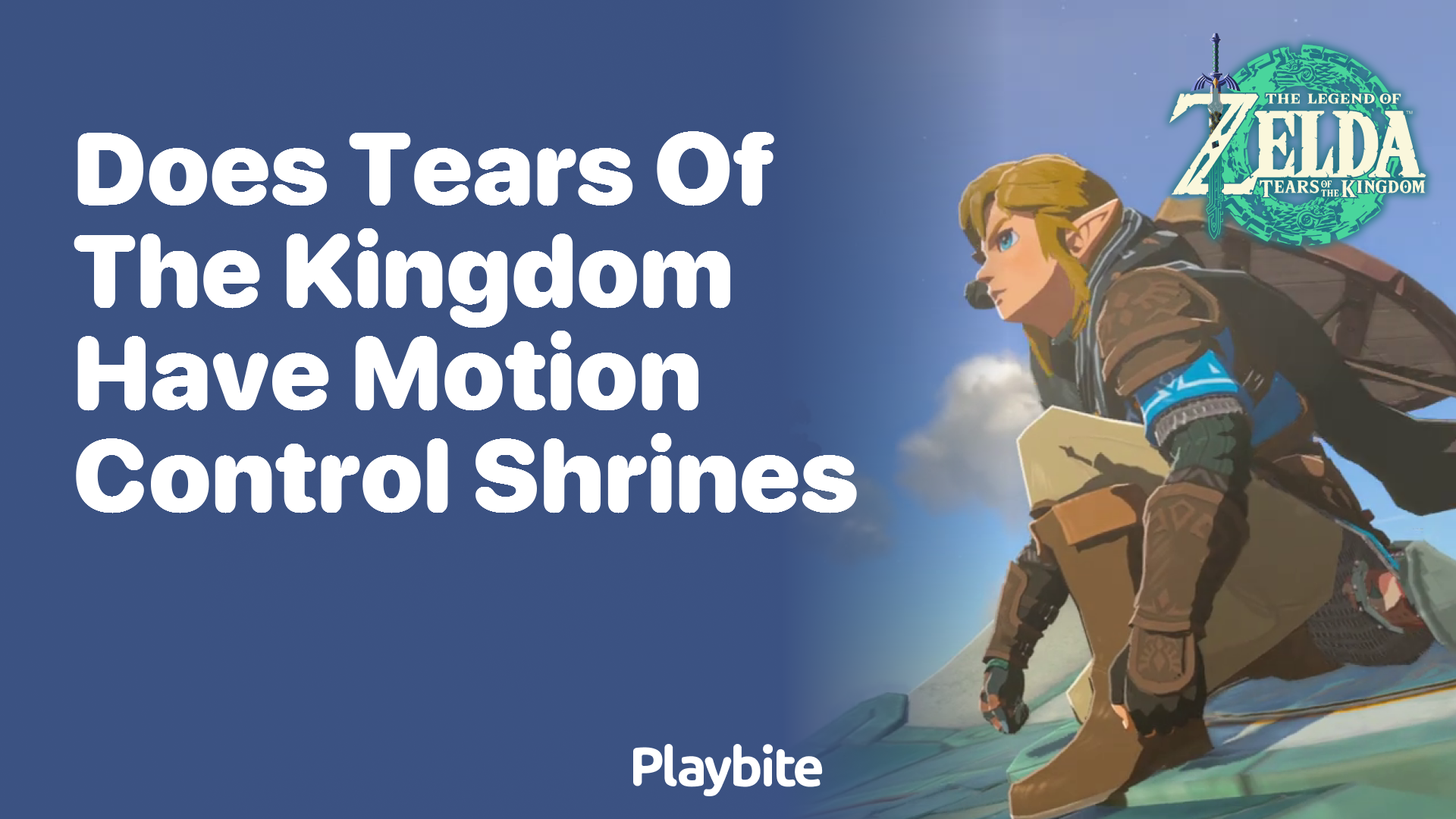 Does Tears of the Kingdom Have Motion Control Shrines?