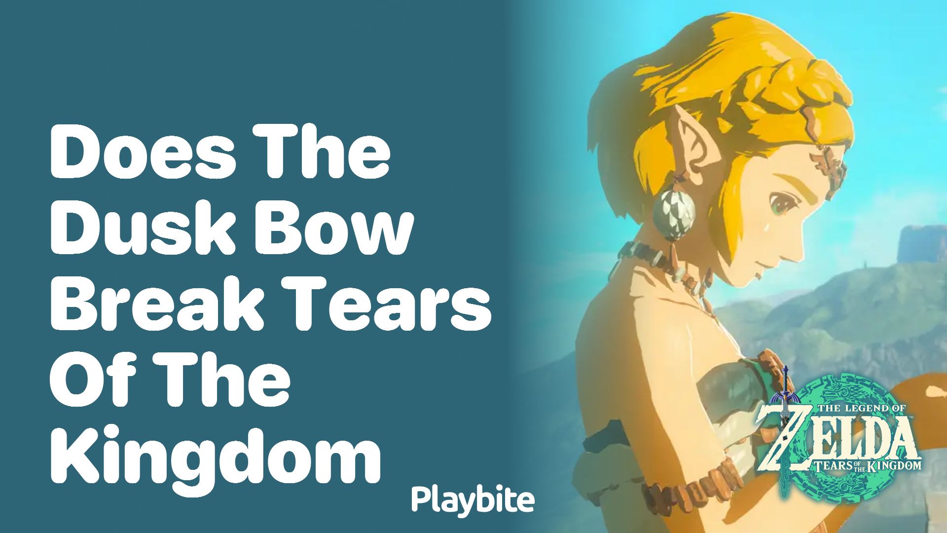 Does the Dusk Bow Break in Tears of the Kingdom?