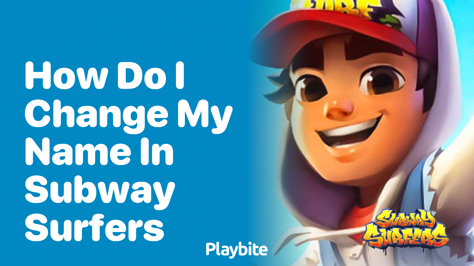 How do I change my name in Subway Surfers?