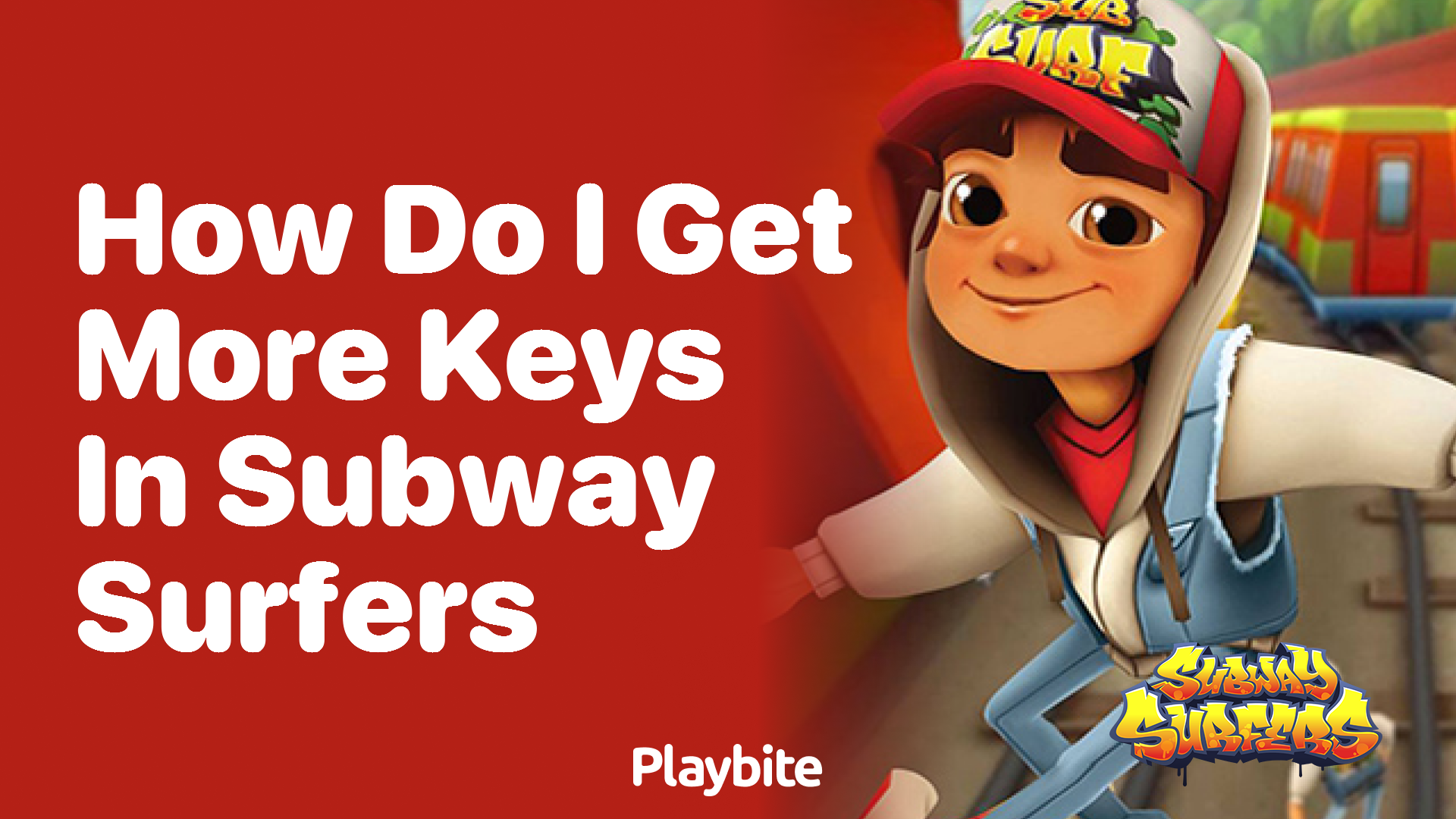 How do I get more keys in Subway Surfers?