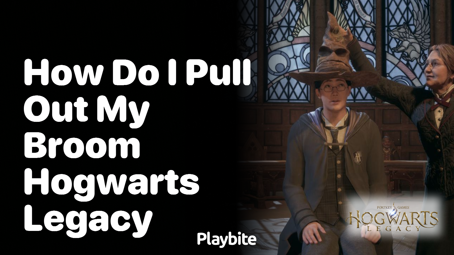 How do I pull out my broom in Hogwarts Legacy?