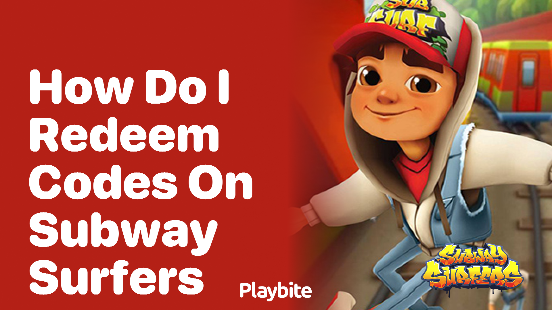 How do I redeem codes on Subway Surfers?