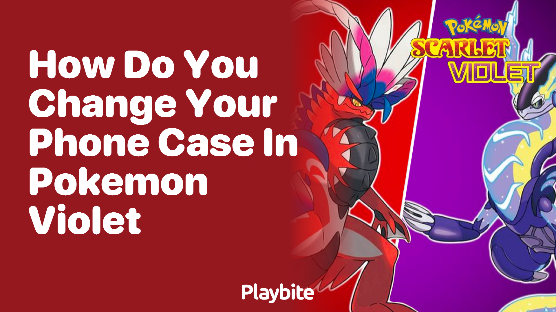 How do You Change Your Phone Case in Pokemon Violet Playbite