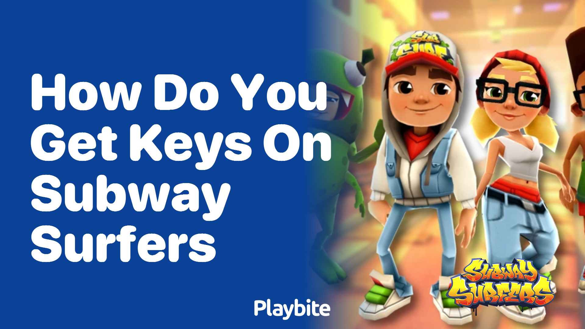 How do you get keys in Subway Surfers?