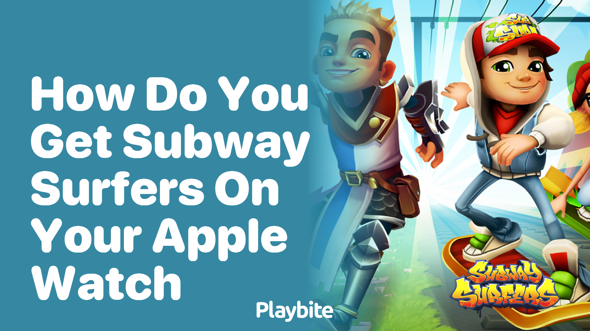 How do you get Subway Surfers on your Apple Watch?