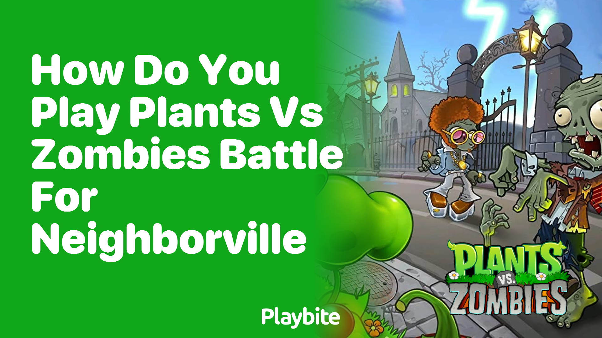 How do you play Plants vs Zombies: Battle for Neighborville?