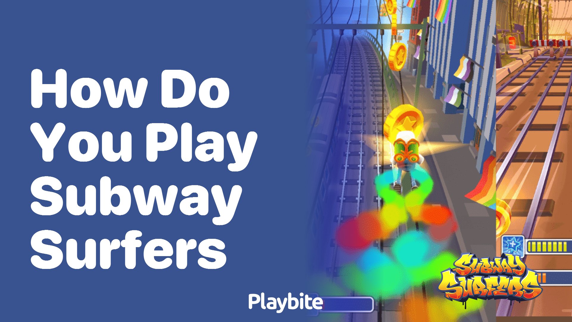 How do you play Subway Surfers?