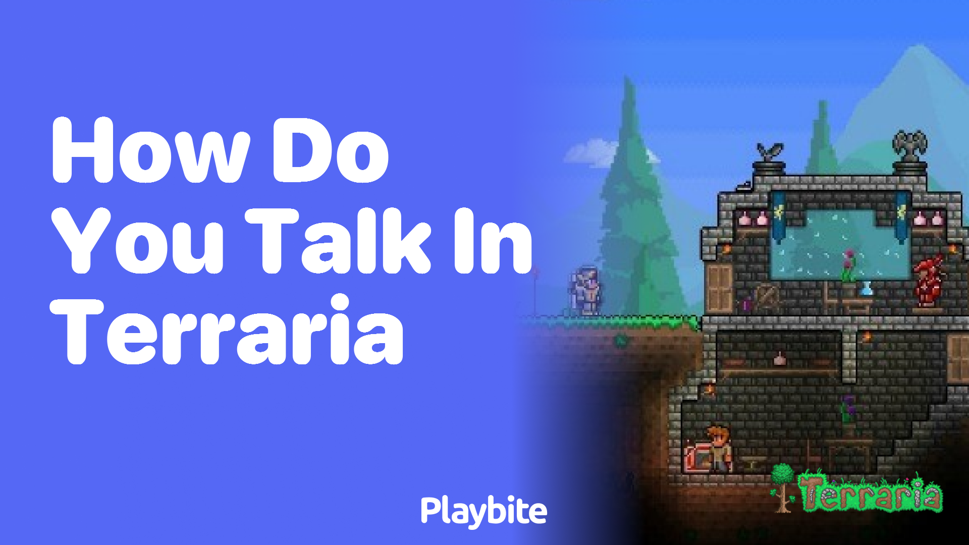 How do you talk in Terraria?