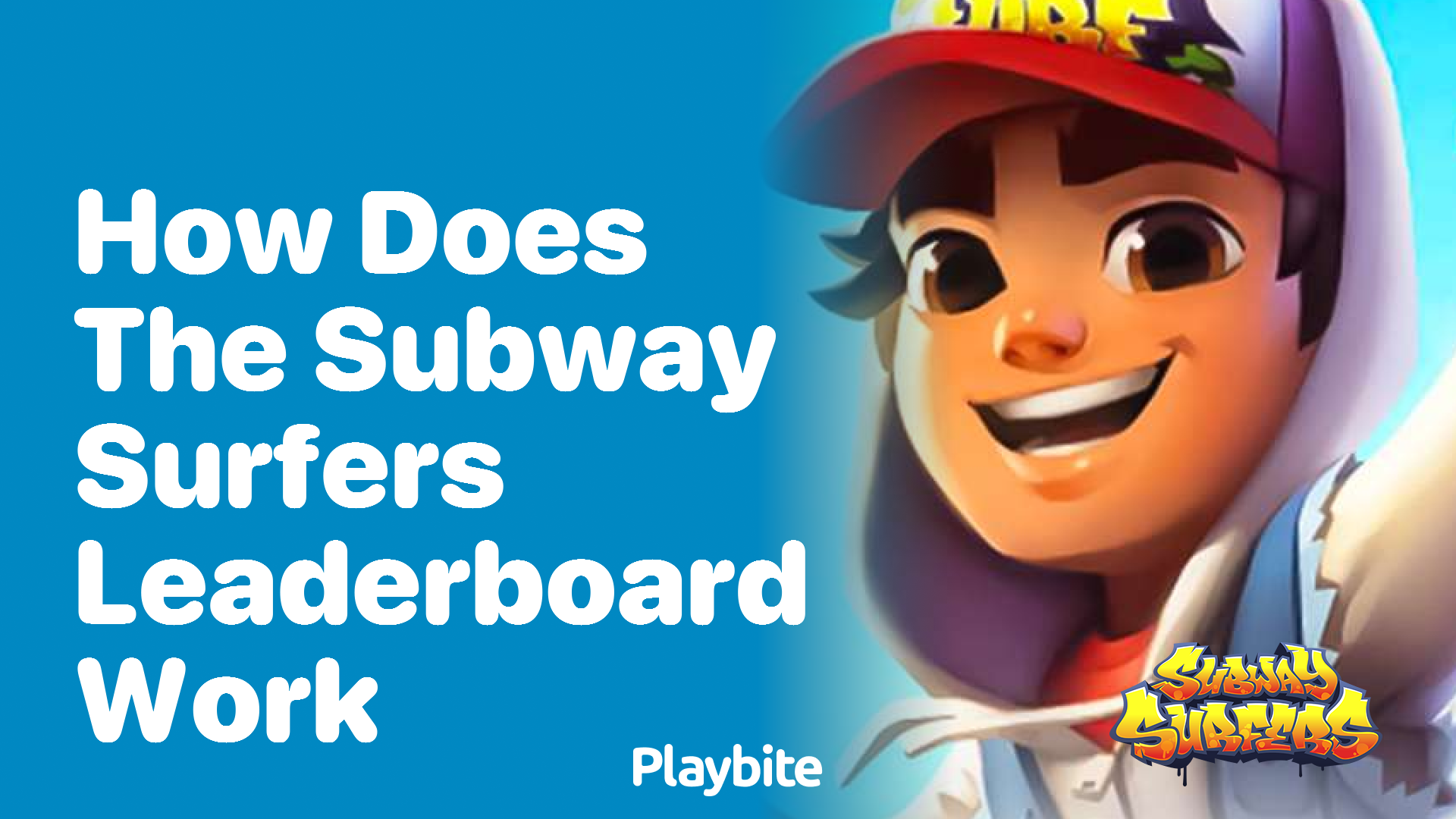 How does the Subway Surfers leaderboard work?