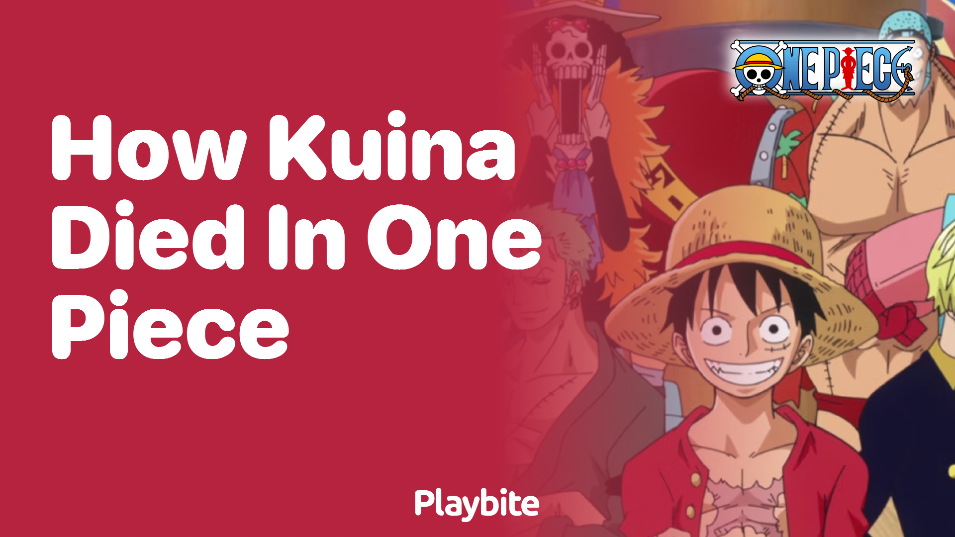 How Did Kuina Die in One Piece?