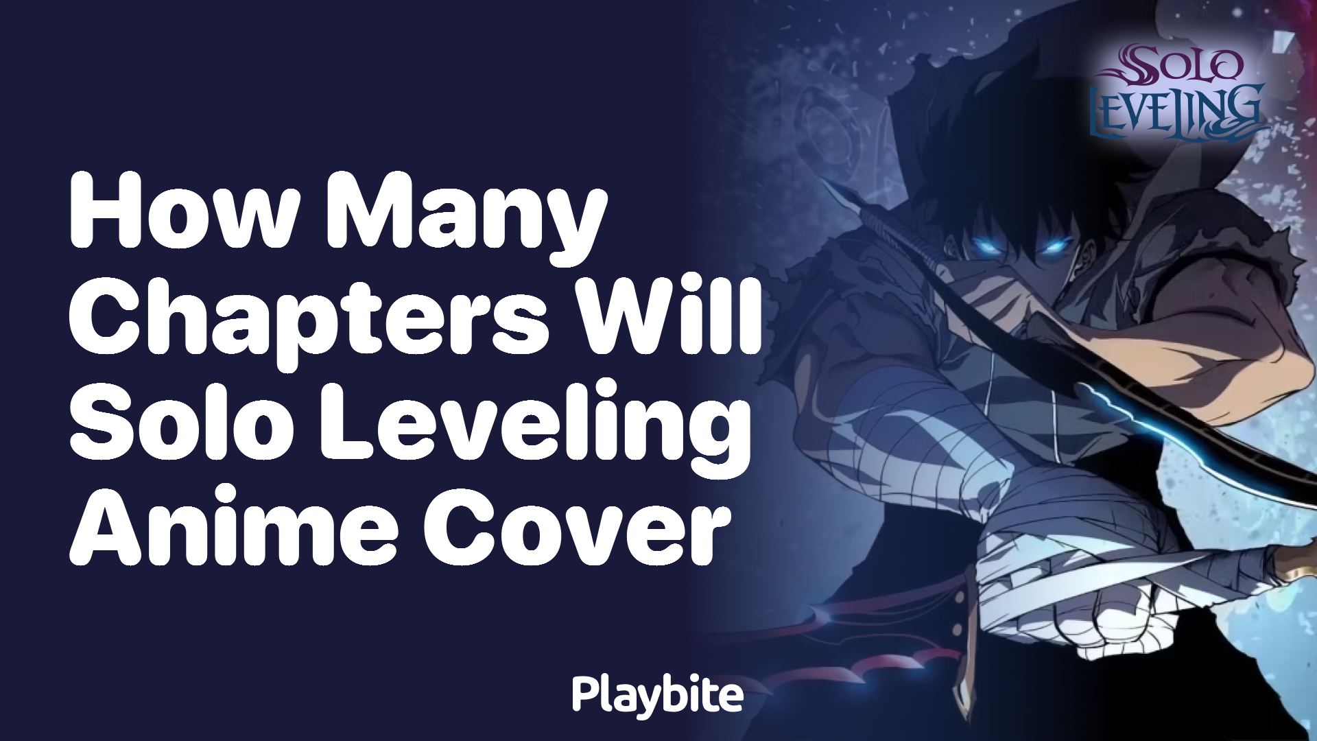 How Many Chapters Will the Solo Leveling Anime Cover? - Playbite