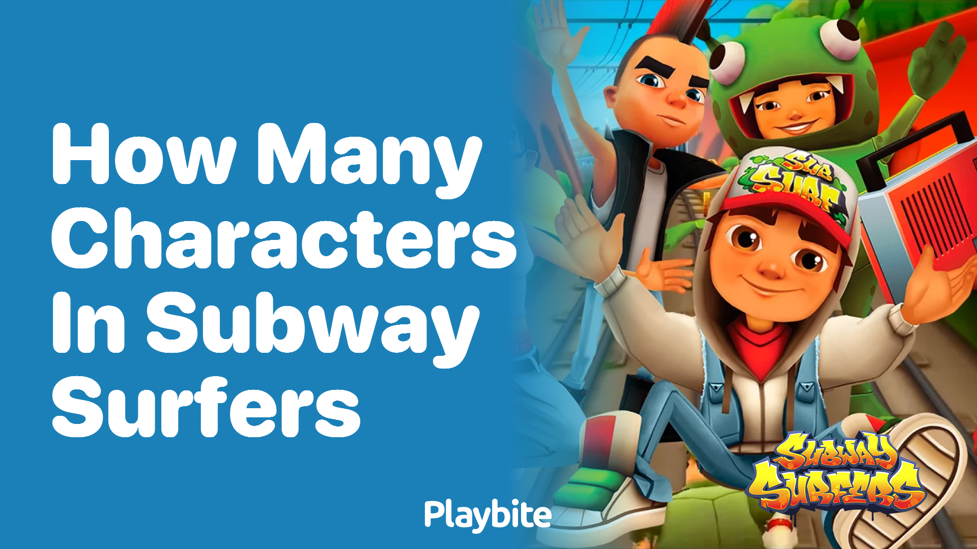 How Many Characters Are in Subway Surfers?