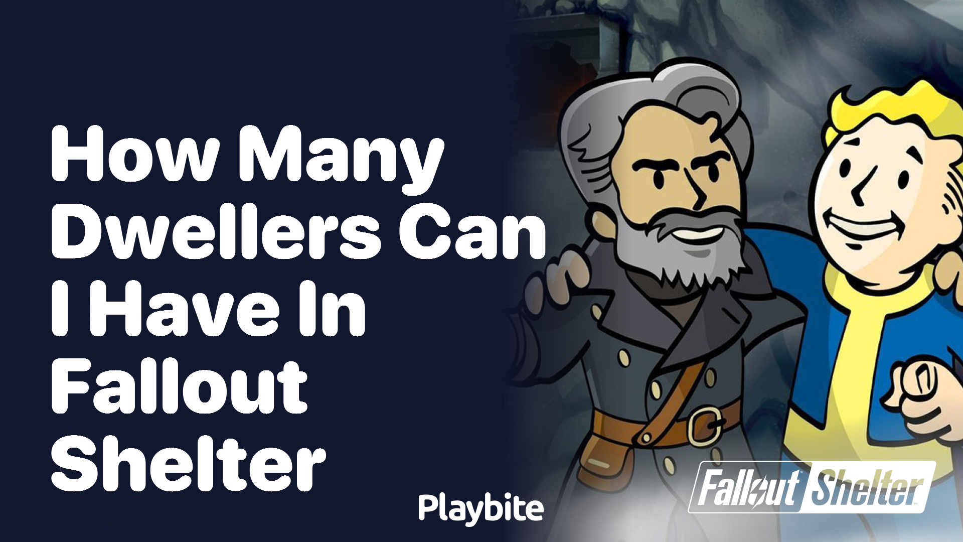 How many dwellers can I have in Fallout Shelter?