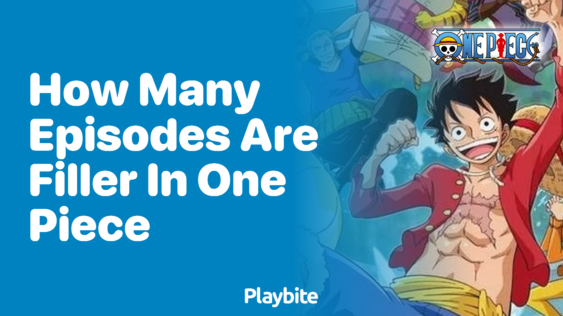 How Many Episodes Are Filler in One Piece? - Playbite