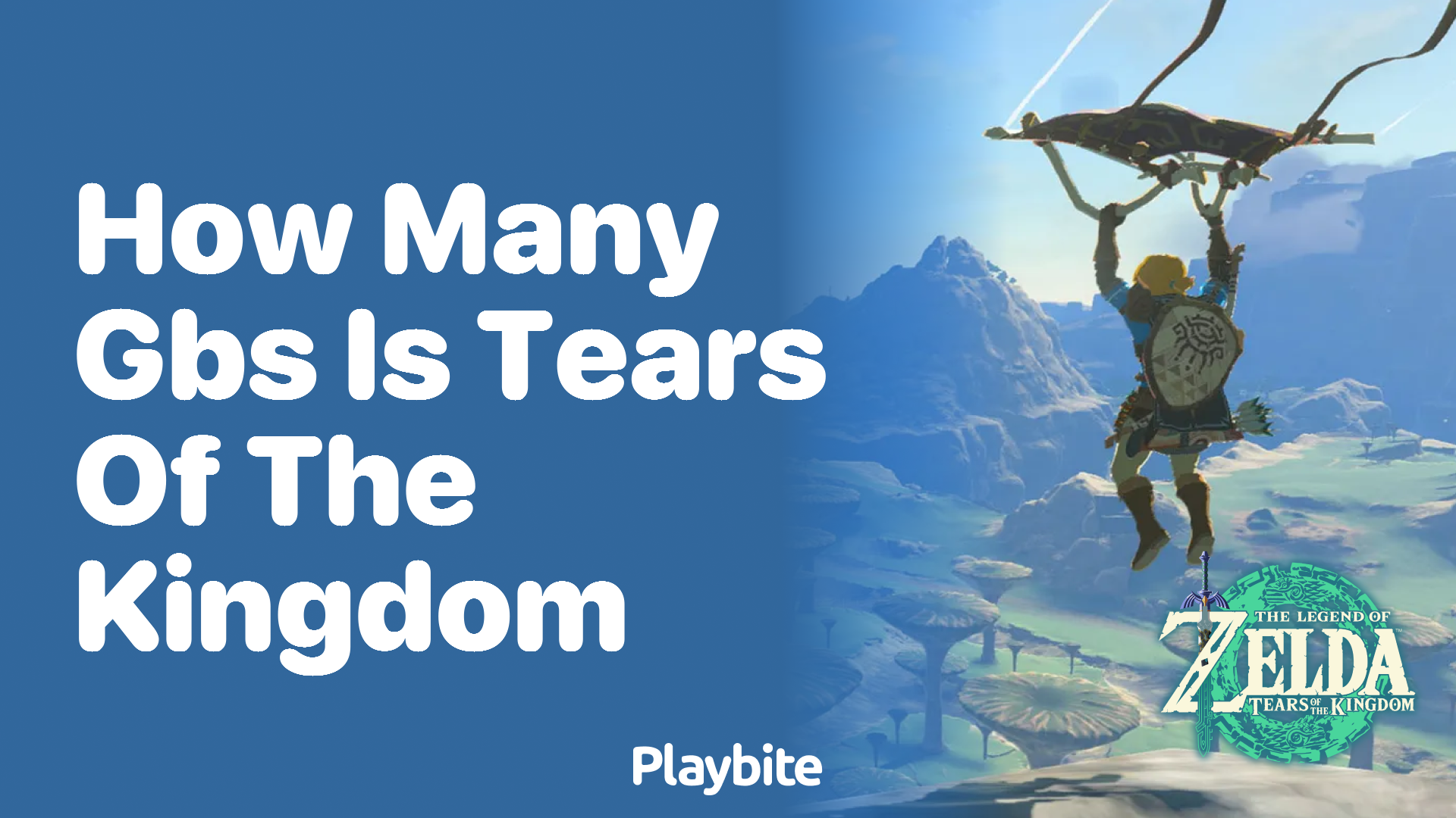 How Many GBs is Tears of the Kingdom?