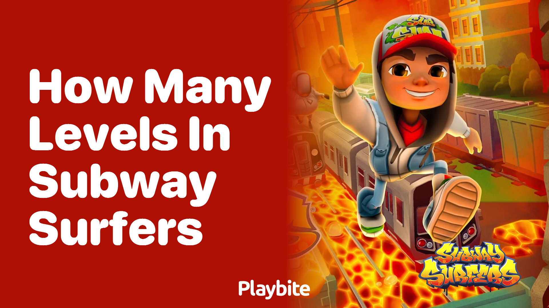 How many levels are there in Subway Surfers?