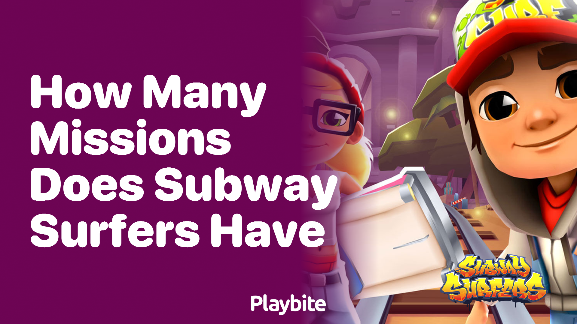 How many missions does Subway Surfers have?