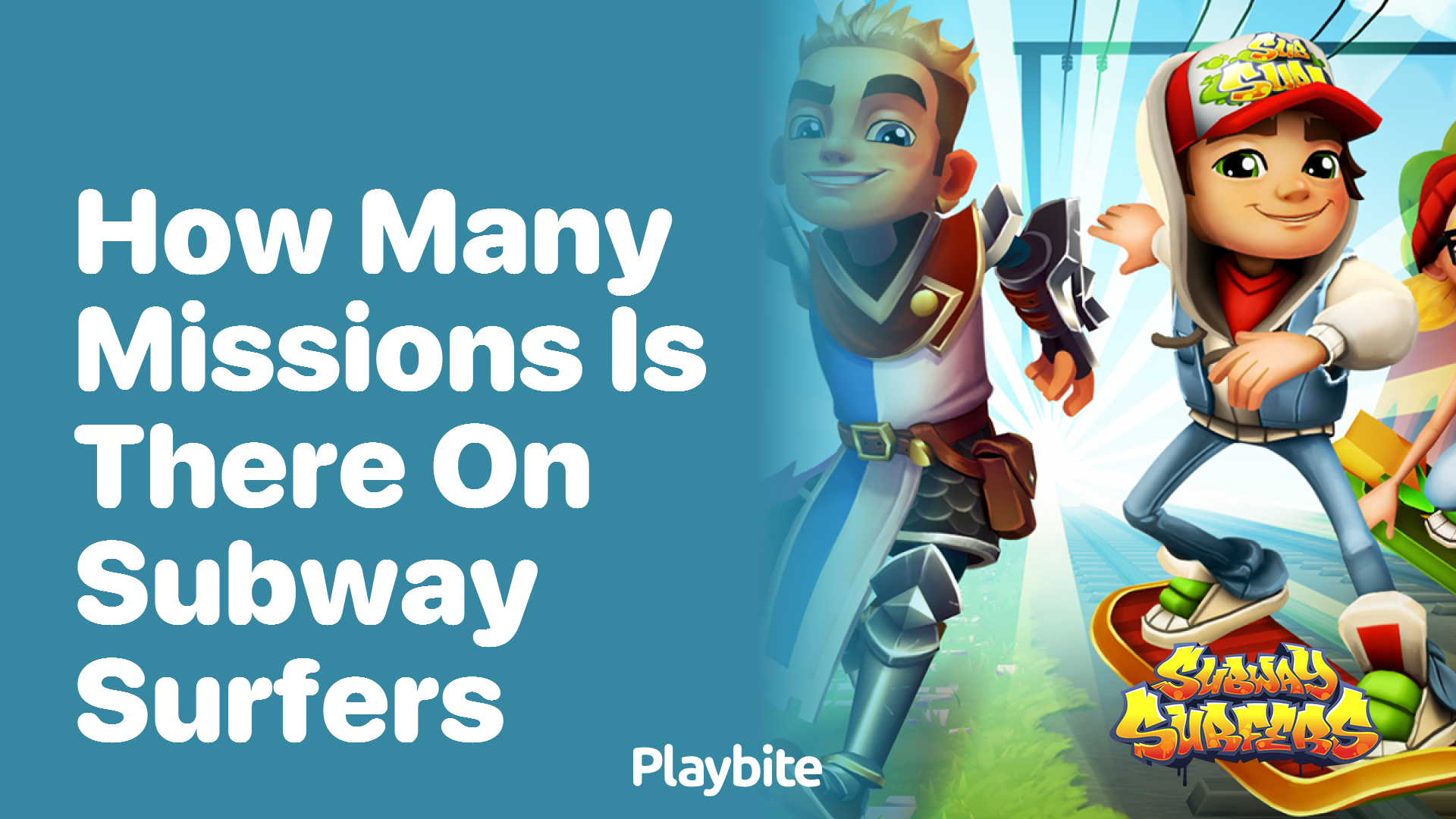 How many missions are there in Subway Surfers?