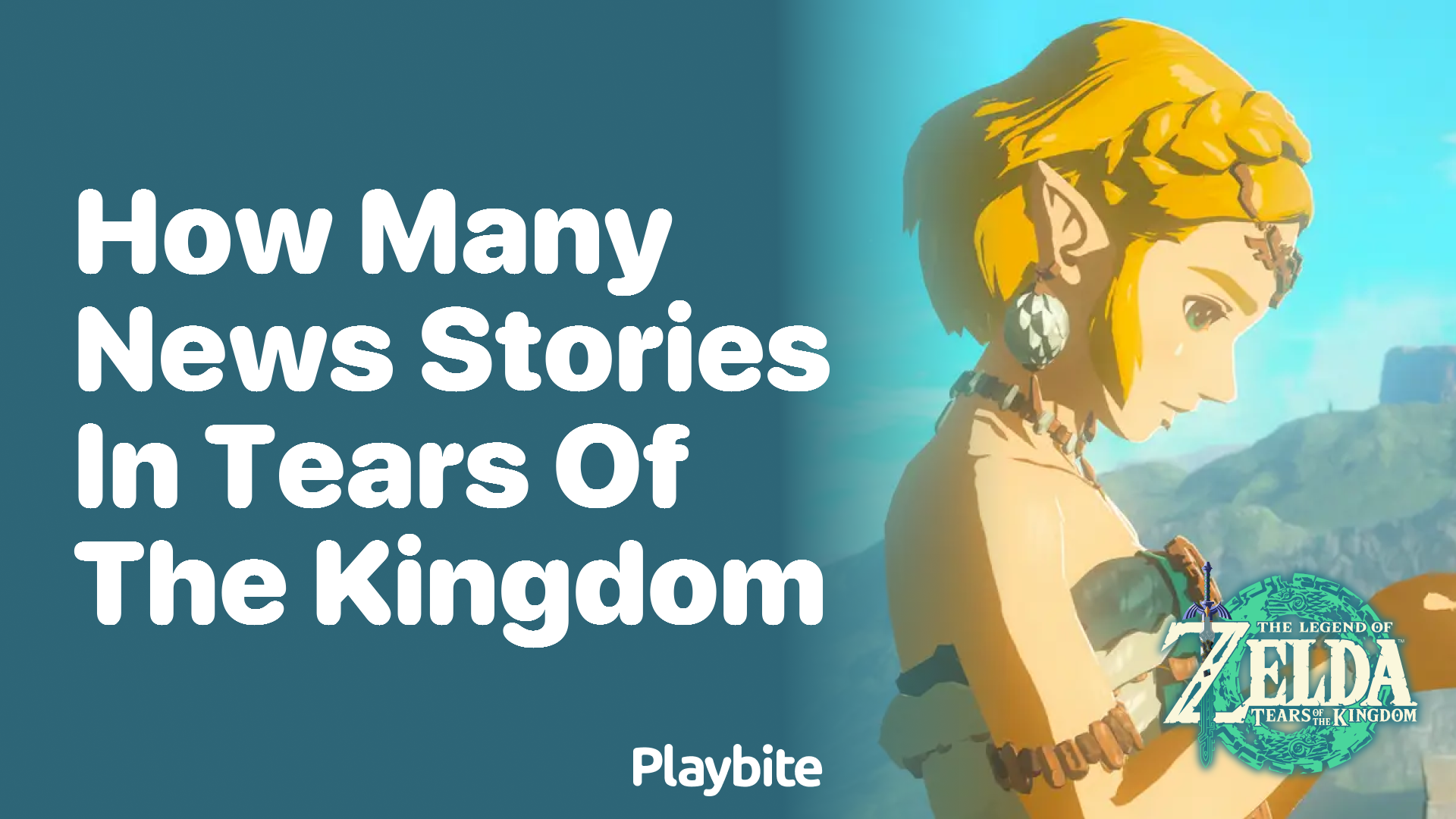 How many news stories are in Tears of the Kingdom?