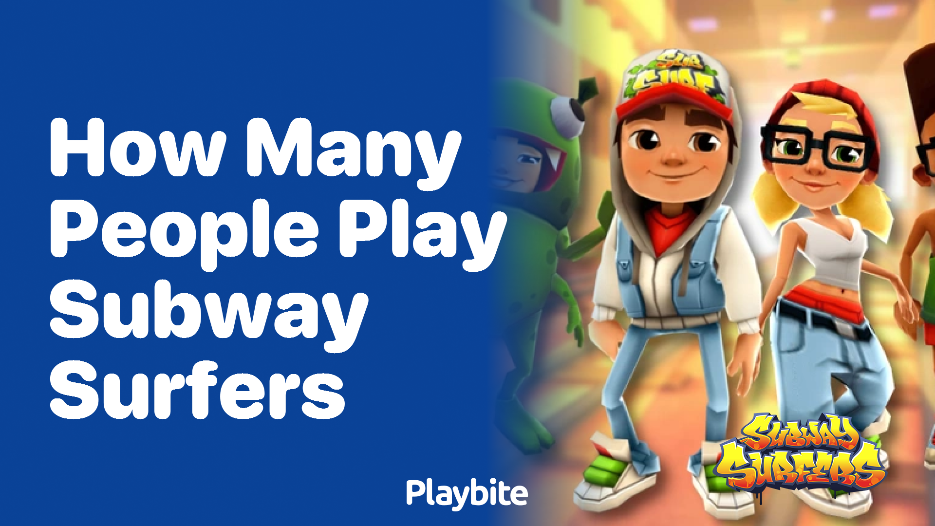 How many people play Subway Surfers?